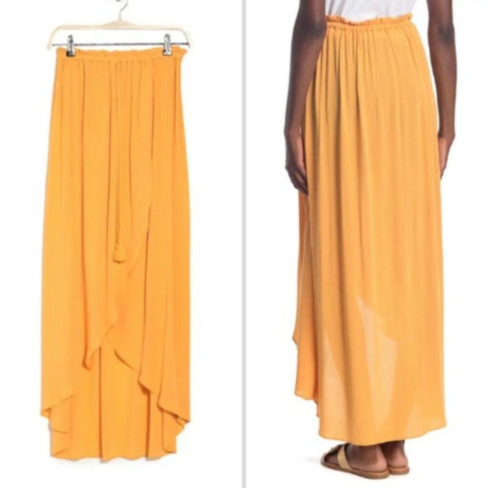 NWT 1.State Wrap Front Midi Skirt | XL